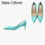 Chic / Beautiful Mint Green Prom Patent Leather Pumps 2021 Leather 10 cm Stiletto Heels High Heels Pointed Toe Pumps