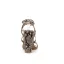 Fashion White Street Wear Snakeskin Print Womens Sandals 2021 Ankle Strap 10 cm Thick Heels Open / Peep Toe High Heels