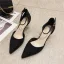 Sexy Beige Evening Party Rhinestone Womens Sandals 2021 Ankle Strap 6 cm Stiletto Heels Pointed Toe High Heels