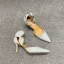 Fashion White Cocktail Party Womens Sandals 2021 Bow Ankle Strap 6 cm Stiletto Heels Pointed Toe Sandals High Heels