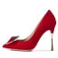 Mode Noire Vêtement de rue Daim Escarpins 2021 10 cm Talons Aiguilles À Bout Pointu Escarpins Talons Hauts