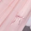 Lovely Blushing Pink Bow Beading Prom Dresses 2024 A-Line / Princess Strapless Sleeveless Backless Floor-Length / Long Prom Formal Dresses