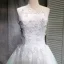 Chic / Beautiful Gradient-Color Prom Dresses 2018 Ball Gown Beading Appliques Lace Scoop Neck Backless Sleeveless Floor-Length / Long Formal Dresses