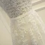 Elegant White Formal Dresses 2017 A-Line / Princess Lace Flower Pearl Strappy Sequins Short Sleeve Floor-Length / Long Prom Dresses