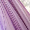 Schöne Lila Festliche Kleider 2017 A Linie Mit Spitze Blumen Perlenstickerei Rückenfreies V-Ausschnitt Lange Abendkleider