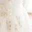 Elegant Ivory Wedding Dresses 2018 A-Line / Princess Beading Crystal Sequins Off-The-Shoulder Backless Short Sleeve Chapel Train Wedding