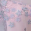 Chic / Beautiful Blushing Pink Evening Dresses  2017 Trumpet / Mermaid Lace Flower Artificial Flowers Scoop Neck Zipper Up 1/2 Sleeves Ankle Length Evening Party