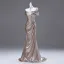 Sexy Gold Rhinestone Evening Dresses 2025 Trumpet / Mermaid Off-The-Shoulder Short Sleeve Backless Sweep Train Evening Party Formal Dresses