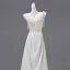 Charming Ivory Pearl Prom Dresses 2025 A-Line / Princess One-Shoulder Sleeveless Backless Floor-Length / Long Prom Formal Dresses