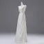 Charming Ivory Pearl Prom Dresses 2025 A-Line / Princess One-Shoulder Sleeveless Backless Floor-Length / Long Prom Formal Dresses