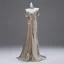 Unusual Gold Evening Dresses 2025 Trumpet / Mermaid Off-The-Shoulder Short Sleeve Backless Sweep Train Evening Party Formal Dresses