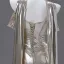 Unusual Gold Evening Dresses 2025 Trumpet / Mermaid Off-The-Shoulder Short Sleeve Backless Sweep Train Evening Party Formal Dresses