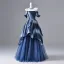 Élégant Océan Bleu Robe De Bal 2026 Robe Boule Bustier Sans Manches Dos Nu Longue Robe De Ceremonie