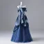 Élégant Océan Bleu Robe De Bal 2026 Robe Boule Bustier Sans Manches Dos Nu Longue Robe De Ceremonie