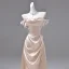 Sexy Champagne Evening Dresses 2026 A-Line / Princess Off-The-Shoulder Short Sleeve Backless Floor-Length / Long Formal Dresses