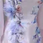 Vintage / Retro Blushing Pink Beading Sequins Appliques Prom Dresses 2026 A-Line / Princess High Neck 3/4 Sleeve Floor-Length / Long Formal Dresses