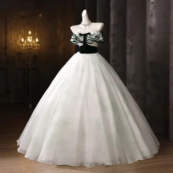 Elegante Witte Strik Gordel Galajurken 2025 Baljurk Strapless Mouwloos Ruglooze Lange Gelegenheid Jurken