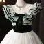 Elegant White Bow Sash Prom Dresses 2025 Ball Gown Strapless Sleeveless Backless Floor-Length / Long Formal Dresses