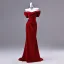 Elegant Red Trumpet / Mermaid Evening Dresses 2026 Strapless Sleeveless Backless Sweep Train Evening Party Formal Dresses
