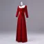 Elegant Red Appliques Prom Dresses 2026 A-Line / Princess Square Neckline Long Sleeve Backless Floor-Length / Long Formal Dresses