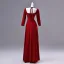 Elegant Red Appliques Prom Dresses 2026 A-Line / Princess Square Neckline Long Sleeve Backless Floor-Length / Long Formal Dresses