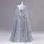 Sparkly Sølv Beading Perle Rhinestone Paljetter Appliques Ballkjoler 2026 Prinsesse Kjæreste Uten Ermer Ryggløse Lange Ball Formelle Kjoler