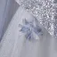 Sparkly Sølv Beading Perle Rhinestone Paljetter Appliques Ballkjoler 2026 Prinsesse Kjæreste Uten Ermer Ryggløse Lange Ball Formelle Kjoler
