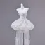 Sexy White Beading Pearl Sequins Short Party Dresses 2026 Ball Gown Strapless Sleeveless Backless Cocktail Party Evening Party Formal Dresses