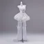 Sexy White Beading Pearl Sequins Short Party Dresses 2026 Ball Gown Strapless Sleeveless Backless Cocktail Party Evening Party Formal Dresses