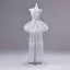 Sexy White Beading Pearl Sequins Short Party Dresses 2026 Ball Gown Strapless Sleeveless Backless Cocktail Party Evening Party Formal Dresses