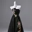 Style Chinois Noire Brodé Perlage Paillettes Robe De Bal 2025 Princesse Bustier Sans Manches Dos Nu Longue Promo Robe De Ceremonie