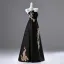 Style Chinois Noire Brodé Perlage Paillettes Robe De Bal 2025 Princesse Bustier Sans Manches Dos Nu Longue Promo Robe De Ceremonie