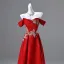 Chic / Beautiful Red Beading Sequins Embroidered Prom Dresses 2025 A-Line / Princess Off-The-Shoulder Sleeveless Backless Floor-Length / Long Prom Formal Dresses