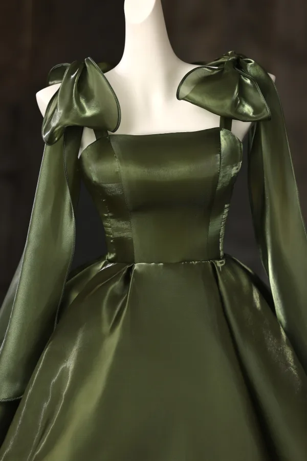 Chic / Beautiful Dark Green Short Homecoming Sweet 16 Graduation Dresses 2025 Ball Gown Spaghetti Straps Bow Sleeveless Backless