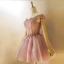 Chic / Beautiful Purple Graduation Dresses 2017 A-Line / Princess Tulle Appliques Strapless Backless Beading Homecoming Formal Dresses