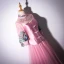 Chinese style Candy Pink Floor-Length / Long Evening Dresses  2018 A-Line / Princess High Neck Tulle Appliques Backless Beading Rhinestone Evening Party Formal Dresses