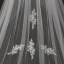 Chic / Beautiful Ivory Tulle Lace Cathedral Train Appliques Wedding Veils 2018