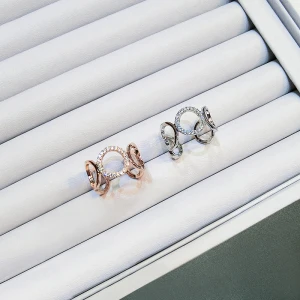 Modest Simple Gold Ring Lucky Metal Rhinestone Beach Casual Rings 2019 Accessories