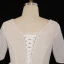Unique Ivory / Creme Plus Größe Ballkleid Brautkleider / Hochzeitskleider 2021 V-Ausschnitt Gekreuzte Träger Kurze Ärmel Rückenfreies Glanz Pailletten Einfarbig Kapelle-Schleppe Hochzeit