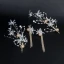 Modern / Fashion White Earrings Headpieces Beading Flower Pearl Metal Prom Wedding Accessories 2019