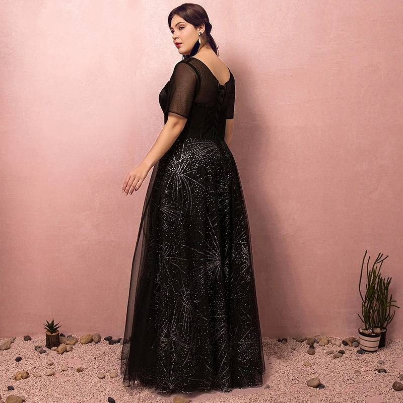corset evening dresses plus size Plus-Size Long Corset Prom Dress with Pockets W1070 Teal / 14W main image 0