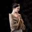 Moderne / Mode Marron châle 2020 Daim Polyester épaules Mariage Soirée Promo Hiver Châles Accessorize