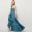 Modest / Simple Blushing Pink Floor-Length / Long Maxi Dresses 2018 A-Line / Princess Beach Strappy Rayon Spaghetti Straps Summer Women's Clothing