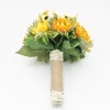 Classique Élégant Multi-Couleurs Bouquet De Mariée Fleurs Artificielles Mariage Fleur 2019