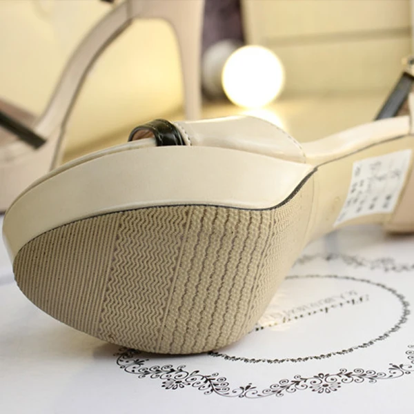 Chic / Beautiful Beige High Heels Sandals 2019 Summer Beach Cocktail Party Evening Party Strappy X-Strap 12 cm Stiletto Heels Womens Shoes