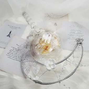 Eye Catching Flower Fairy White Wedding Flowers 2020 Metal Crystal Feather Flower Handmade Bridal Engagement Wedding Accessories