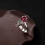 Luxe Fushia Chanceux Foi Bague Argent sterling Soirée Anneaux 2019 Accessorize