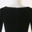 Étourdissant Scintillantes Noire Grande Taille Robe De Fete 2020 Princesse 1/2 Manches Col v profond Perlage Paillettes Mi-Longues de retour Soirée Été Robe De Ceremonie