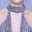 Modern / Fashion Navy Blue Evening Dresses  2018 Trumpet / Mermaid High Neck Tulle Backless Beading Rhinestone Evening Party Formal Dresses