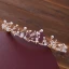 Chic / Belle Doré Ivoire Bijoux Mariage 2018 Métal Perle Cristal Faux Diamant Tiare Boucles D'Oreilles Un Collier Accessorize